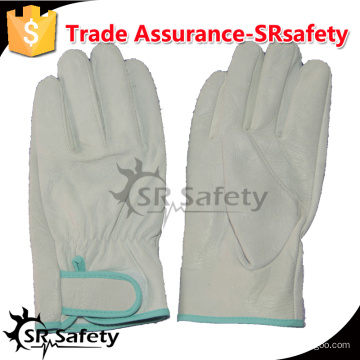 SRSAFETY Kuhfahrer Leder Handschuh sicher Arbeitshandschuhe / Sicherheit fahren warme Handschuhe, magische Schnalle / Leder Handschuhe, China Lieferant